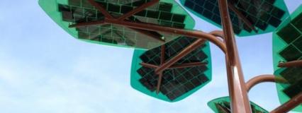 Scheuten konstruiert, liefert und installiert ersten Solarbaum der Niederlande