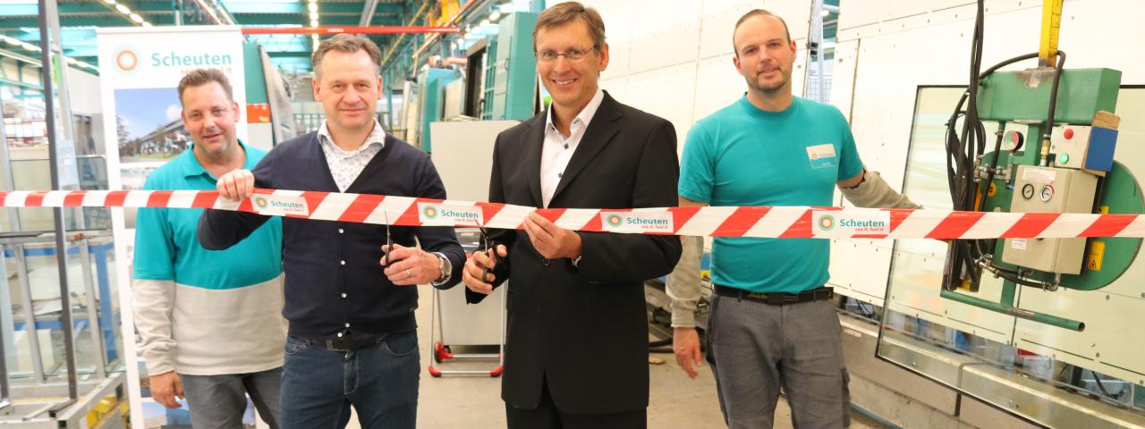 Scheuten Projects opens new, own insulation glass production line in Venlo