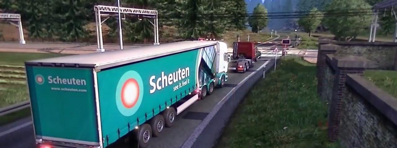 Drive virtually in Scheuten Glass trucks